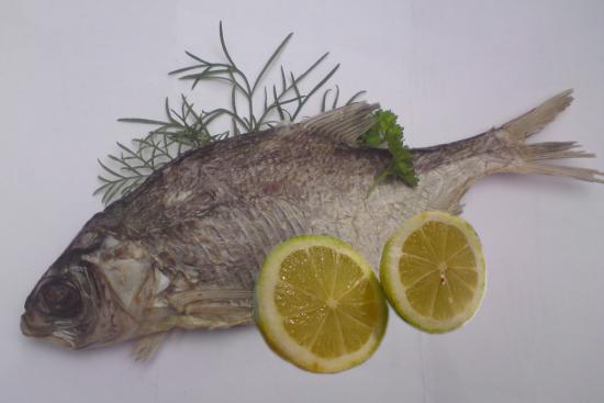 Barsch, getrocknet